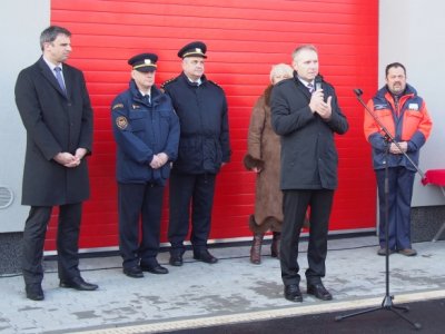 Posádka ZZS ve Frymburku získala nové zázemí, 3.2.2014 12
