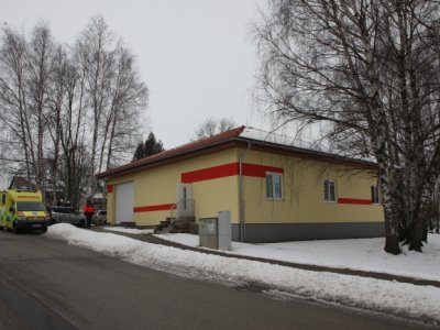 Nová výjezdová základna - Kunžak, 11.2.2015 1